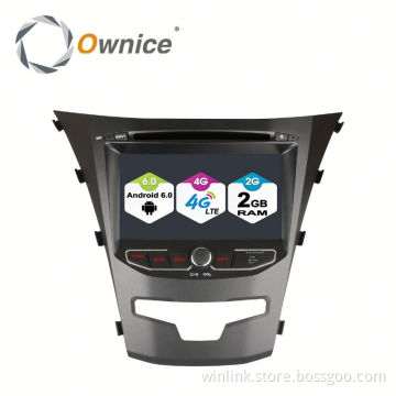 Ownice C500 Cortex A53 4core automotive for ssangyong korando bulit in wifi BT+16G ram